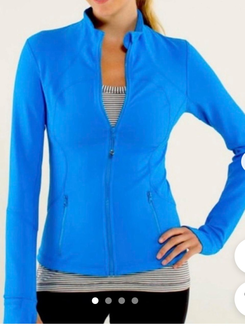 Lululemon define jacket Women’s Lightweight Blue Zip-Front Active Jacket